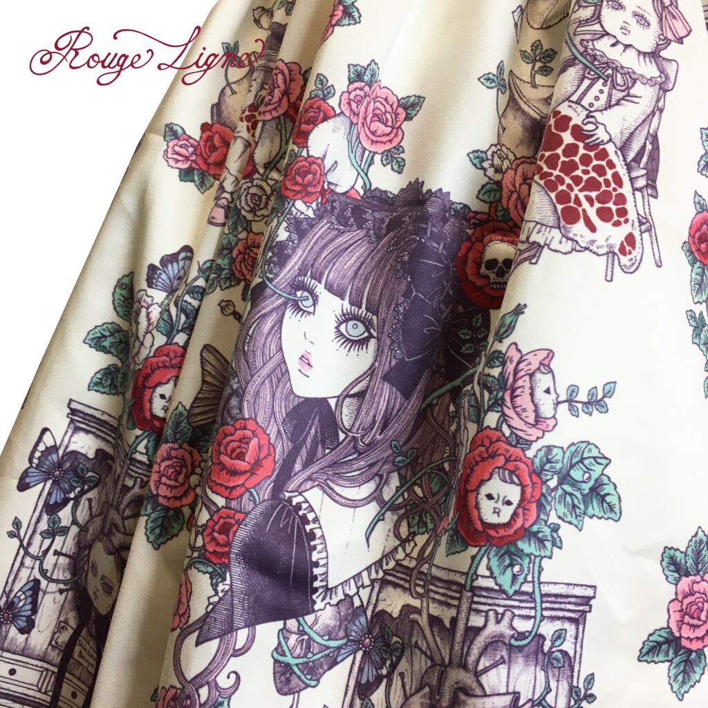 【Rouge Ligne】 生えてくるワンピース White