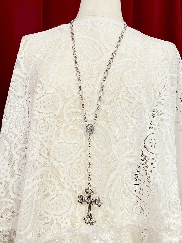 【Estrellas】エストレージャス ゴシックチェーンネックレス/クロス