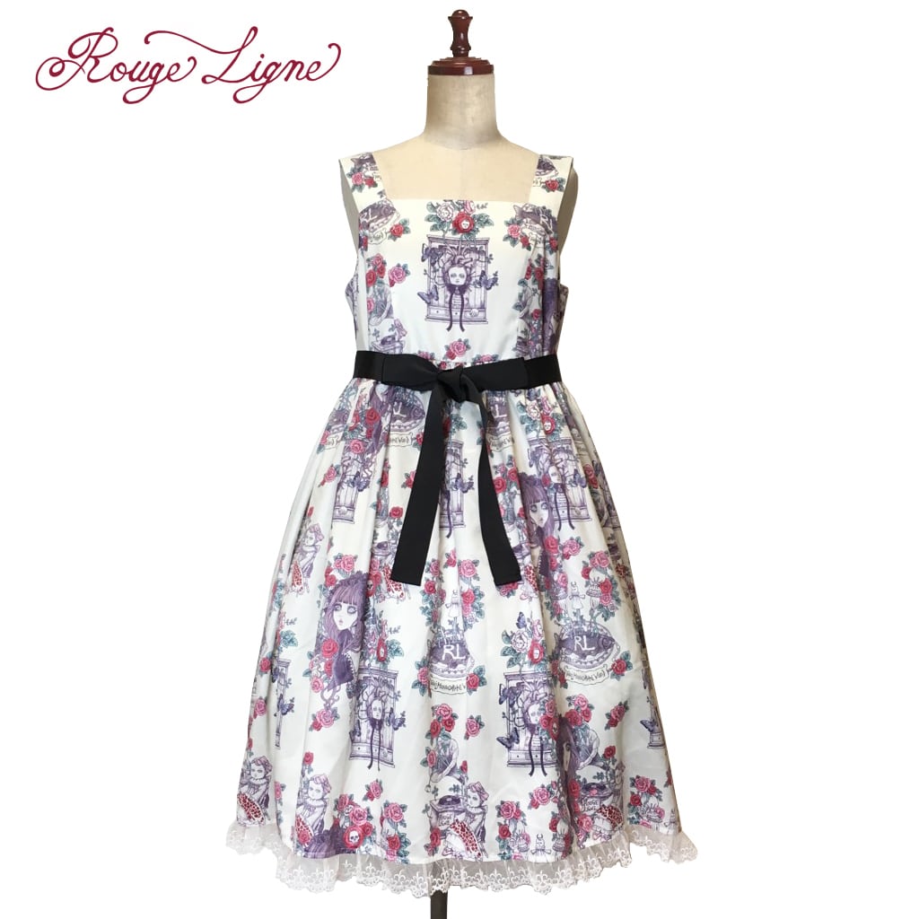 【Rouge Ligne】 生えてくるワンピース White
