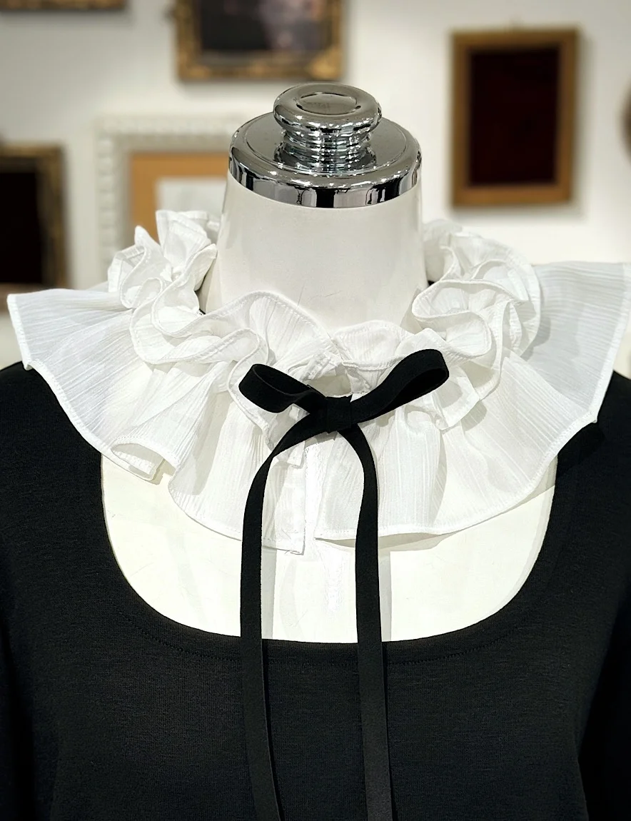 【Na+H】エヌエープラスエイチ Preカットソー(黒×白)