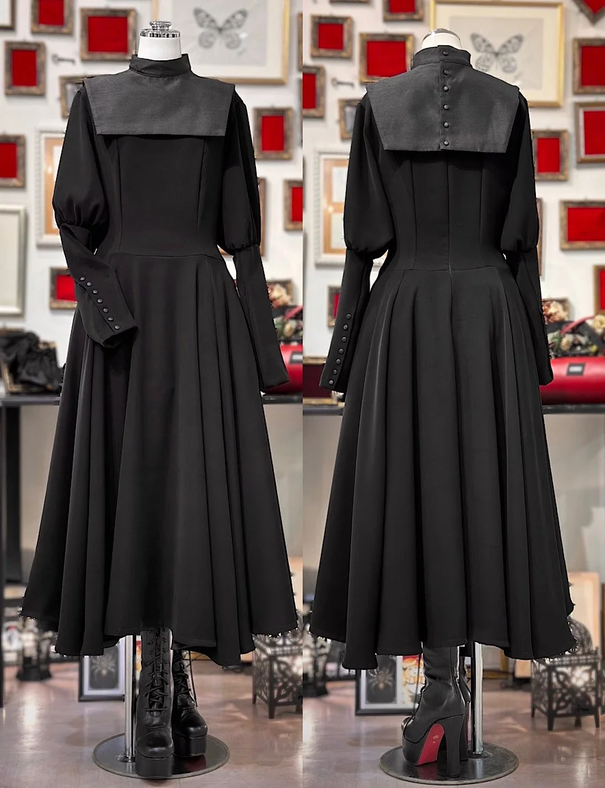 【Na+H】エヌエープラスエイチ prayerつけ襟(黒)