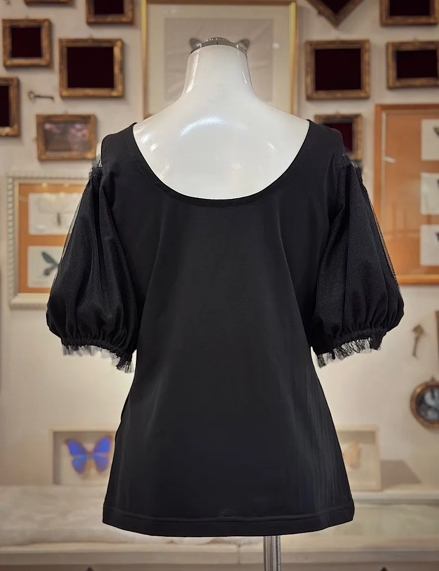 【Na+H】エヌエープラスエイチ surface リバーシブルパフスリーブカットソー