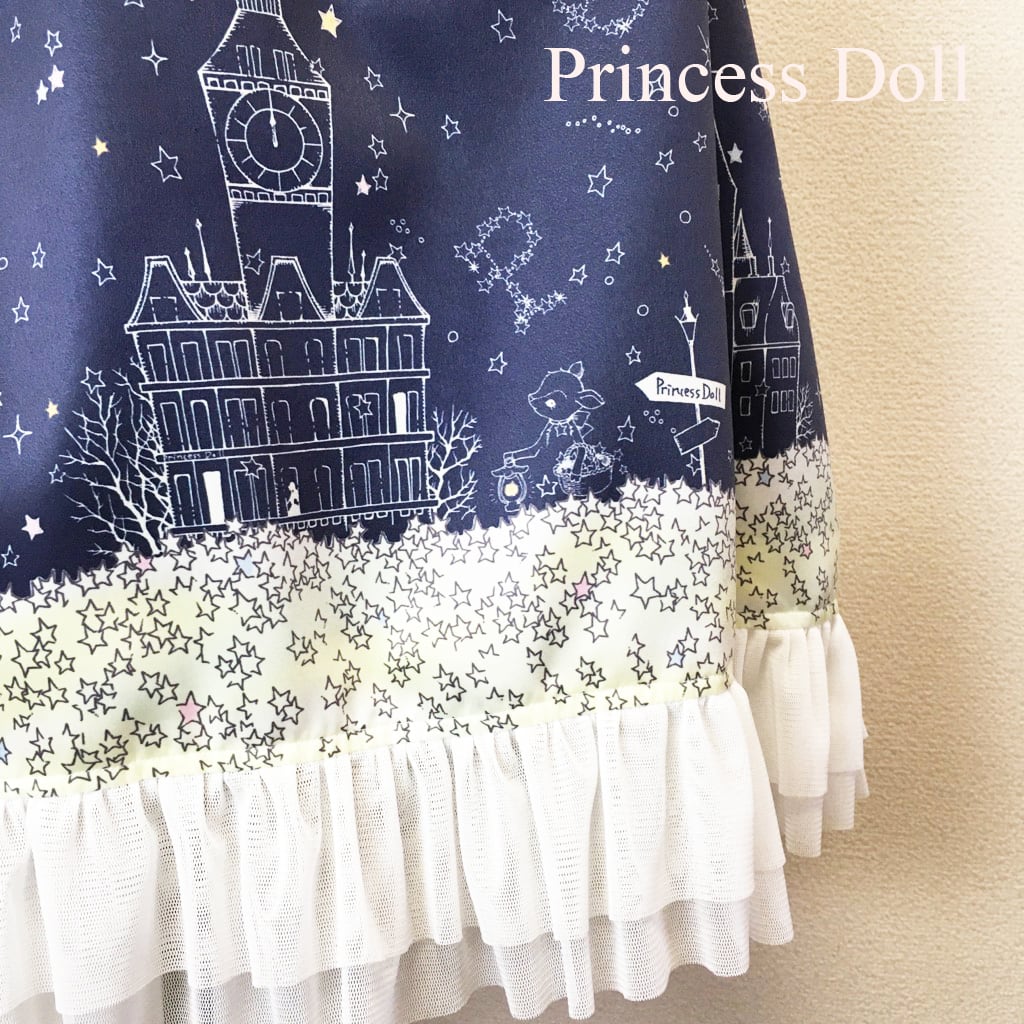 【Princess Doll】プリンセスドール わたしにつもる星の夜スカート/真夜中