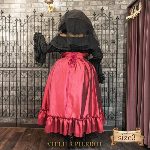 【ATELIER PIERROT】 요정 레이스 코르셋 스커트 크기 3★7 월 21 일까지 여름 판매★