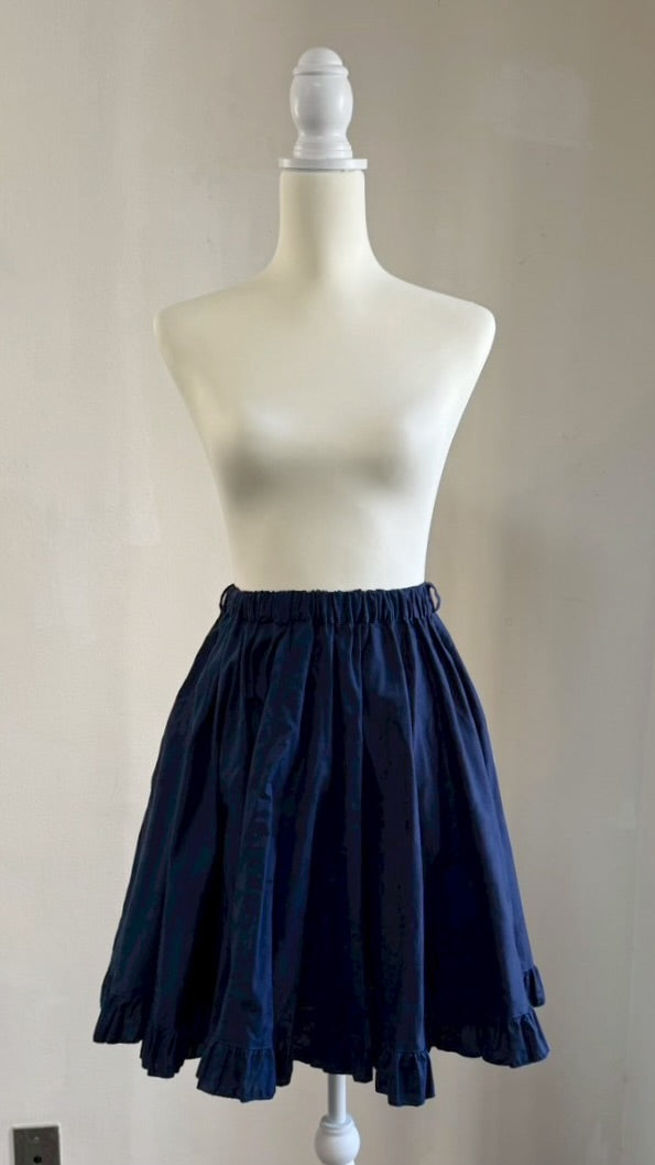 【Physical Drop】フィジカルドロップ ハートエプロン+スカートセット【紺】