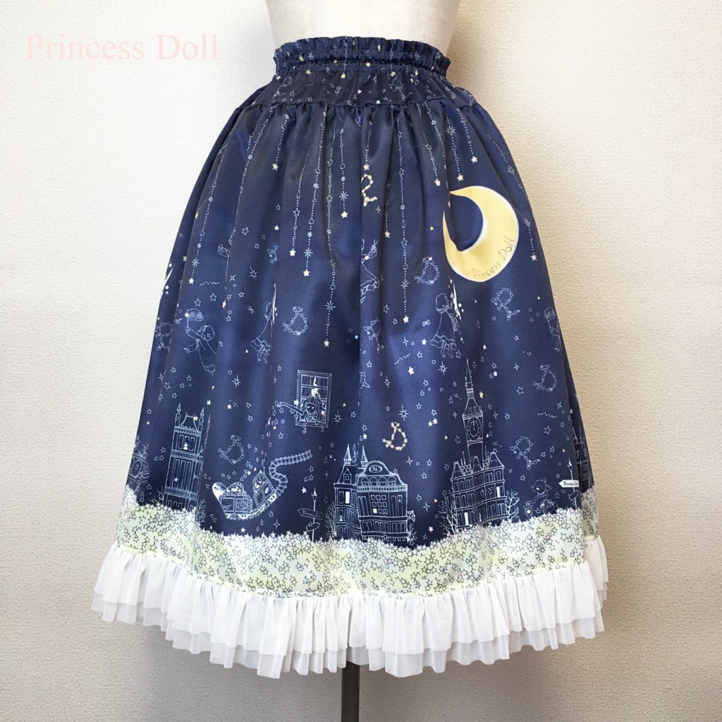 【Princess Doll】プリンセスドール わたしにつもる星の夜スカート/真夜中