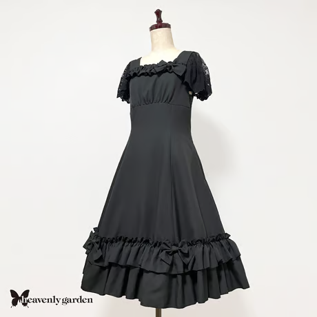 【heavenly garden 】ヘヴンリィ ガーデン グレースプリンセスラインドレス・ブラック