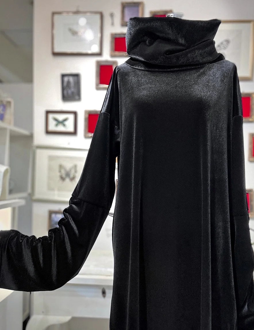 【Na+H】エヌエープラスエイチ prayerベロアロングカットソー