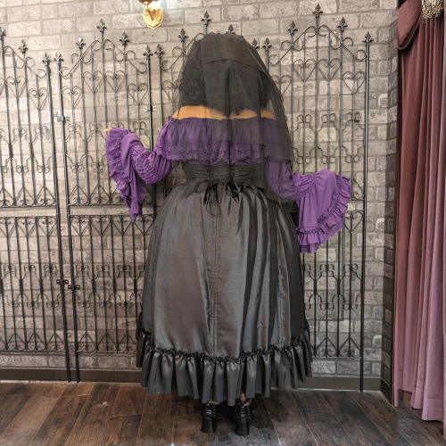 【ATELIER PIERROT】Shirring princess sleeve blouse Plus Size ★サマーセール対象!!8月24日まで★