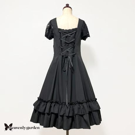 【heavenly garden 】ヘヴンリィ ガーデン グレースプリンセスラインドレス・ブラック