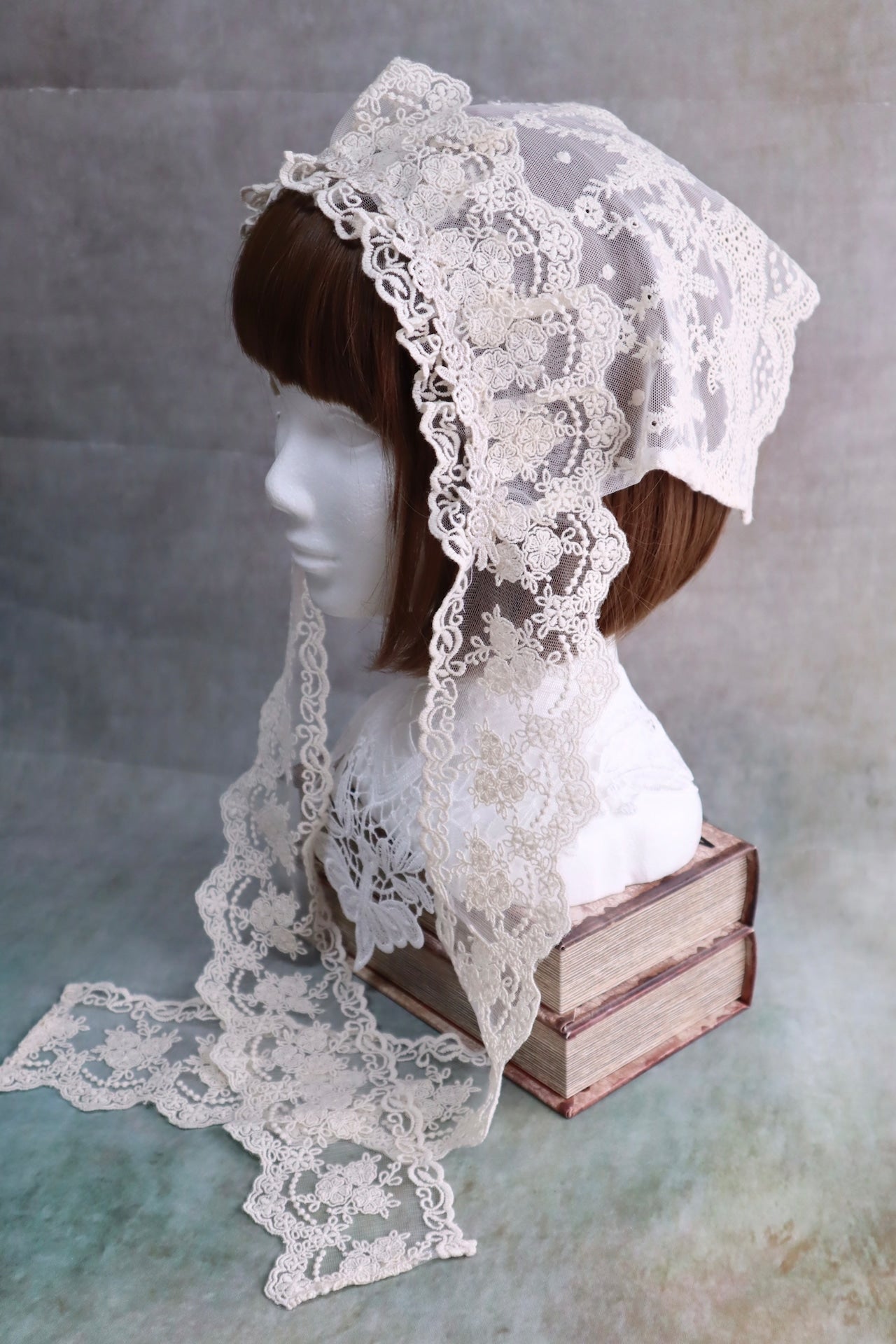 【Morun×Muuna Stoik】モランムーナストイック Frenchバブーシュカ 生成り★ウィンターセール2月23日まで★