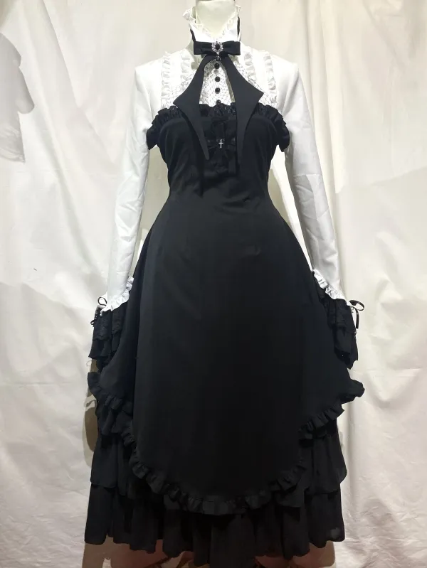 【MARBLE】弹珠带十字架吸血鬼地址:黑白★促销对象外★