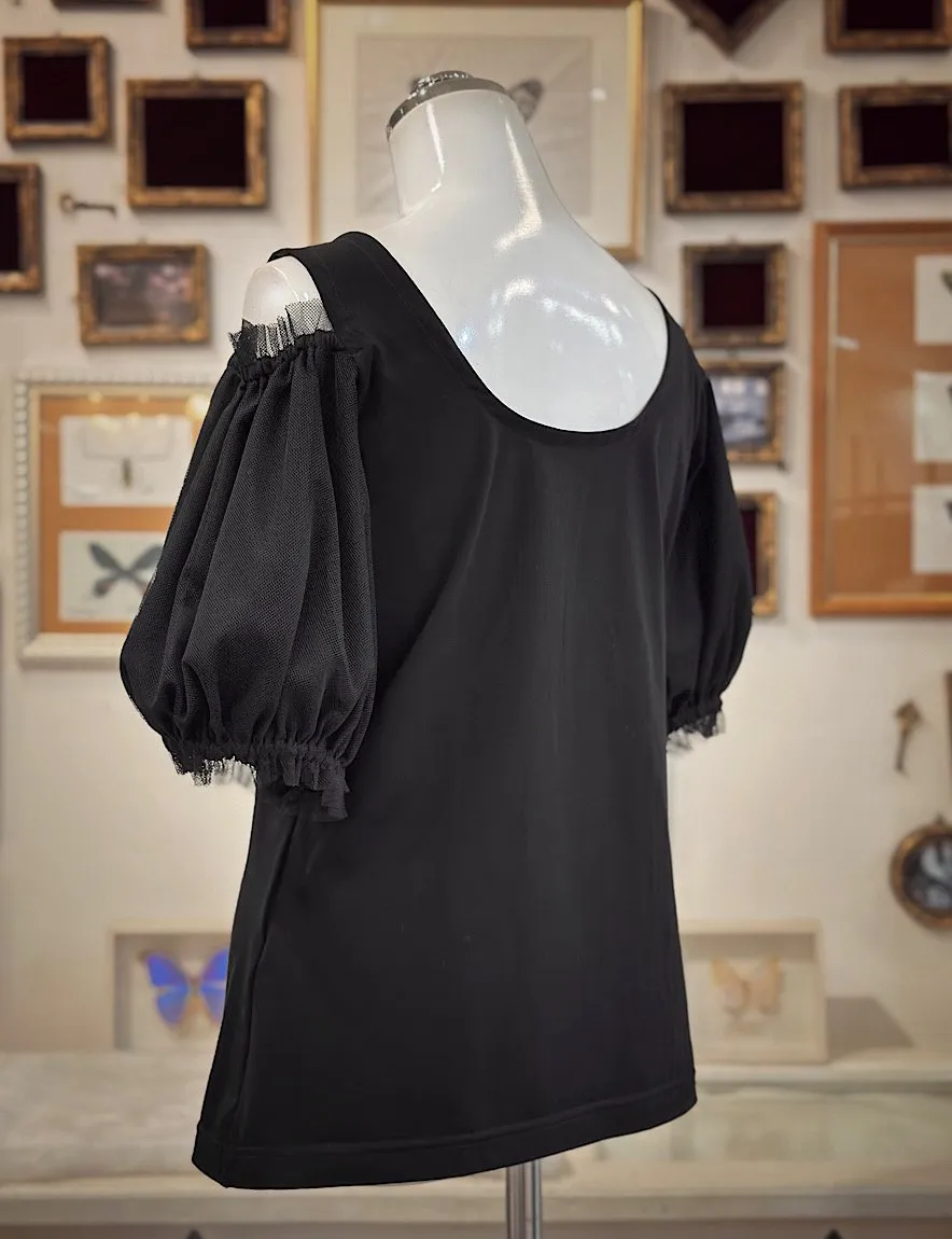 【Na+H】エヌエープラスエイチ surface リバーシブルパフスリーブカットソー