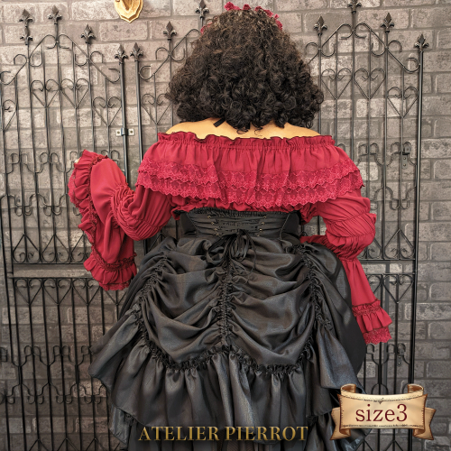 【ATELIER PIERROT】 요정 레이스 코르셋 스커트 크기 3★7 월 21 일까지 여름 판매★