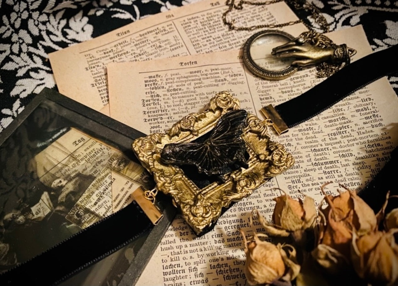 【Boo!Do堂】 蝶のチョーカー