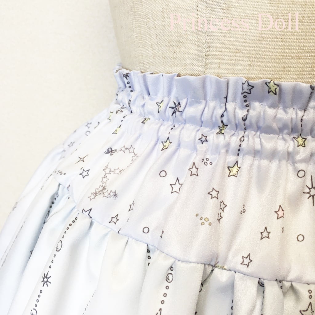 【Princess Doll】プリンセスドール わたしにつもる星の夜スカート/幻想曲