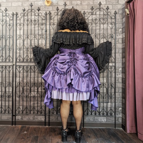 【ATELIER PIERROT】Shirring princess sleeve blouse Plus Size ★サマーセール対象!!8月24日まで★