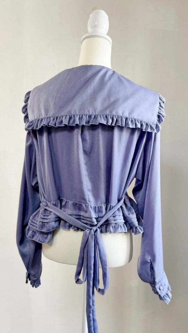 【Physical Drop】フィジカルドロップ セーラーオーバーブラウス【ラベンダー】