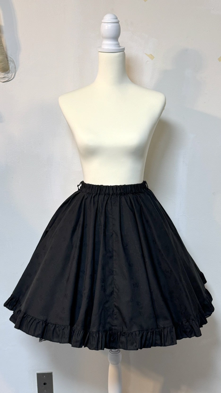 【Physical Drop】フィジカルドロップ ハートエプロン+スカートセット【黒】