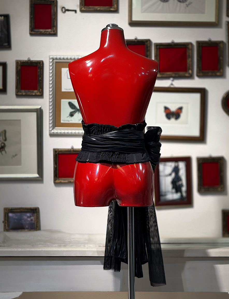 【Na+H】エヌエープラスエイチ mirror帯コルセット