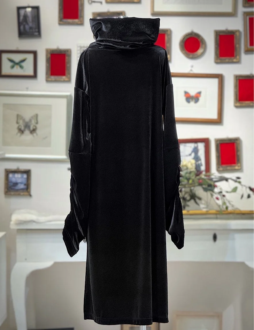 【Na+H】エヌエープラスエイチ prayerベロアロングカットソー