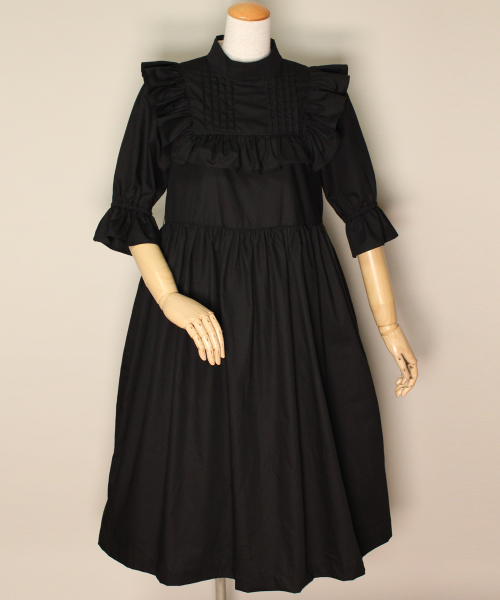 【HERHUM】ハーハム Natalieワンピース ブラック