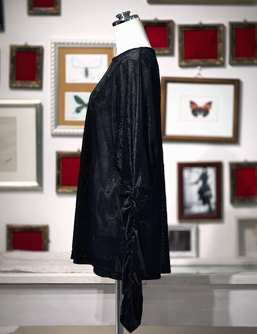 【Na+H】エヌエープラスエイチ mirrorネットカットソー