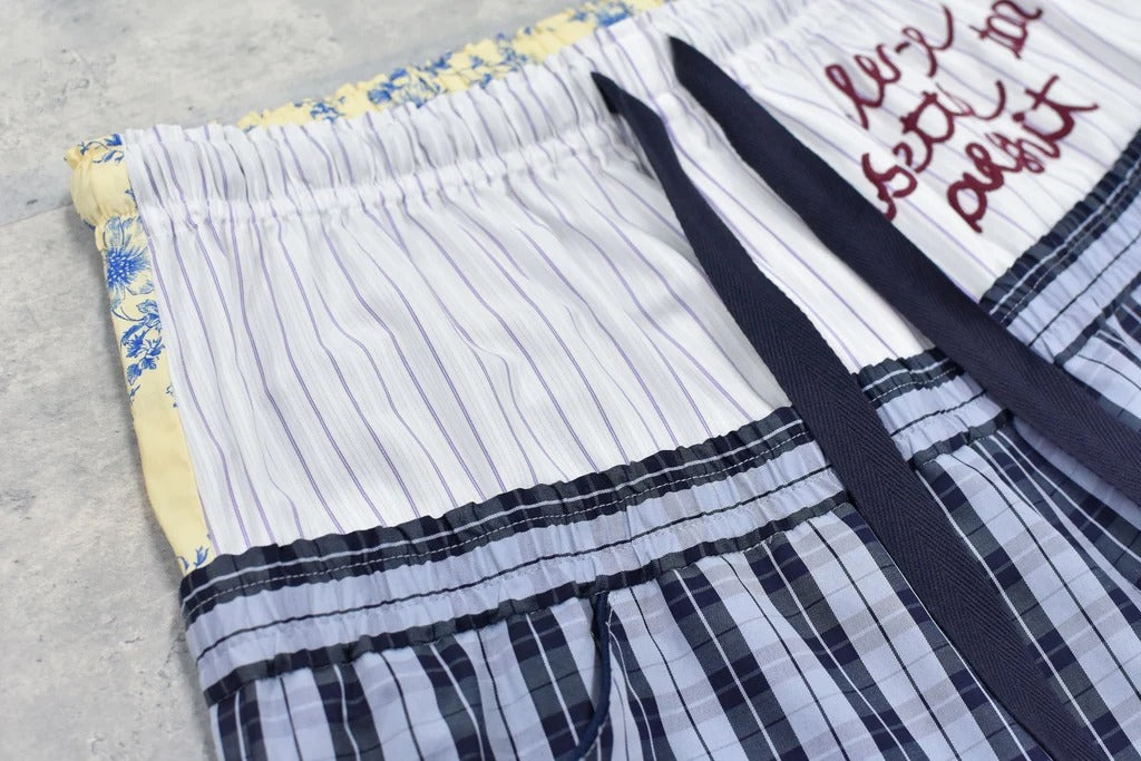 【New Rose】 Pajama Pants / Embroidery,Print