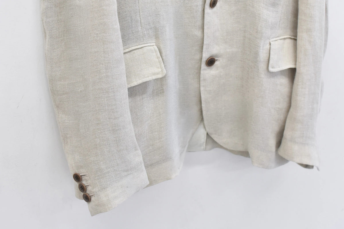 【New Rose】 ★ご予約受付中★ 40/- LINEN VOILE JACKET