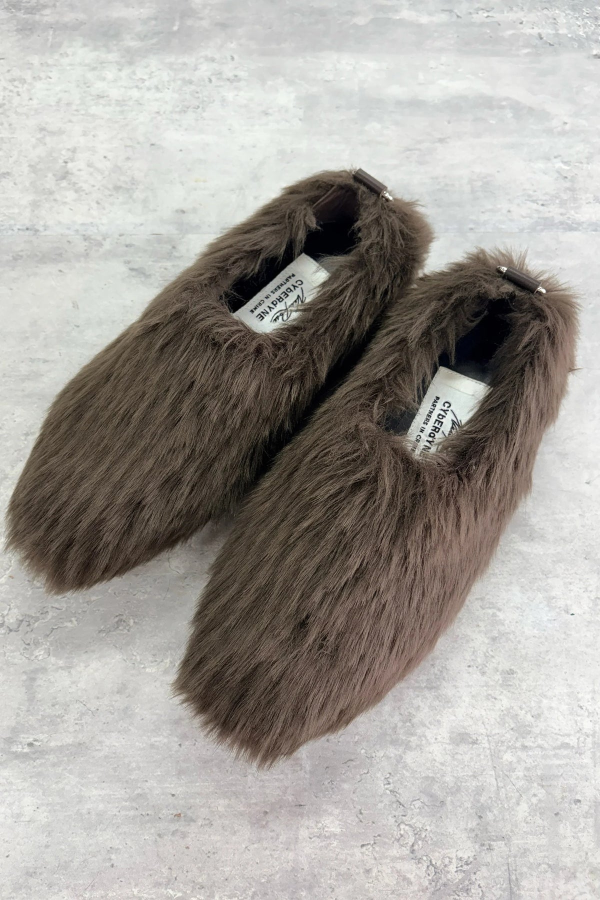 【New Rose】 ANIMAL FUR SHOES