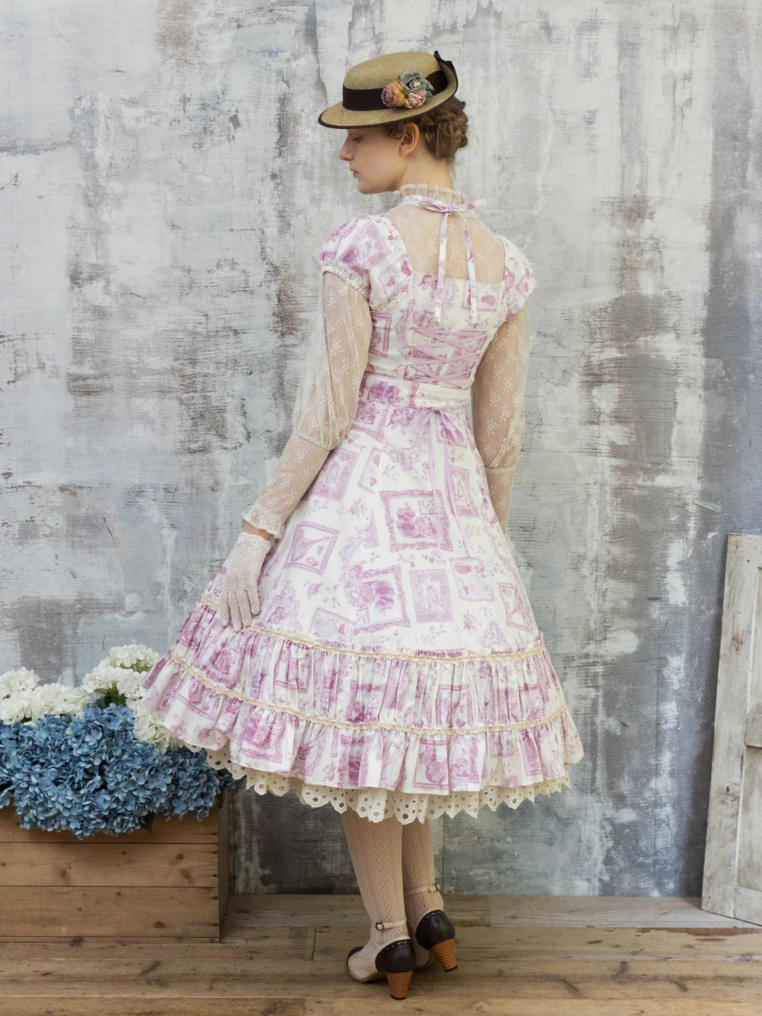 【Victorian maiden】ヴィクトリアンメイデン Raspberry Lazy afternoon ソフィアドレス ラズベリー