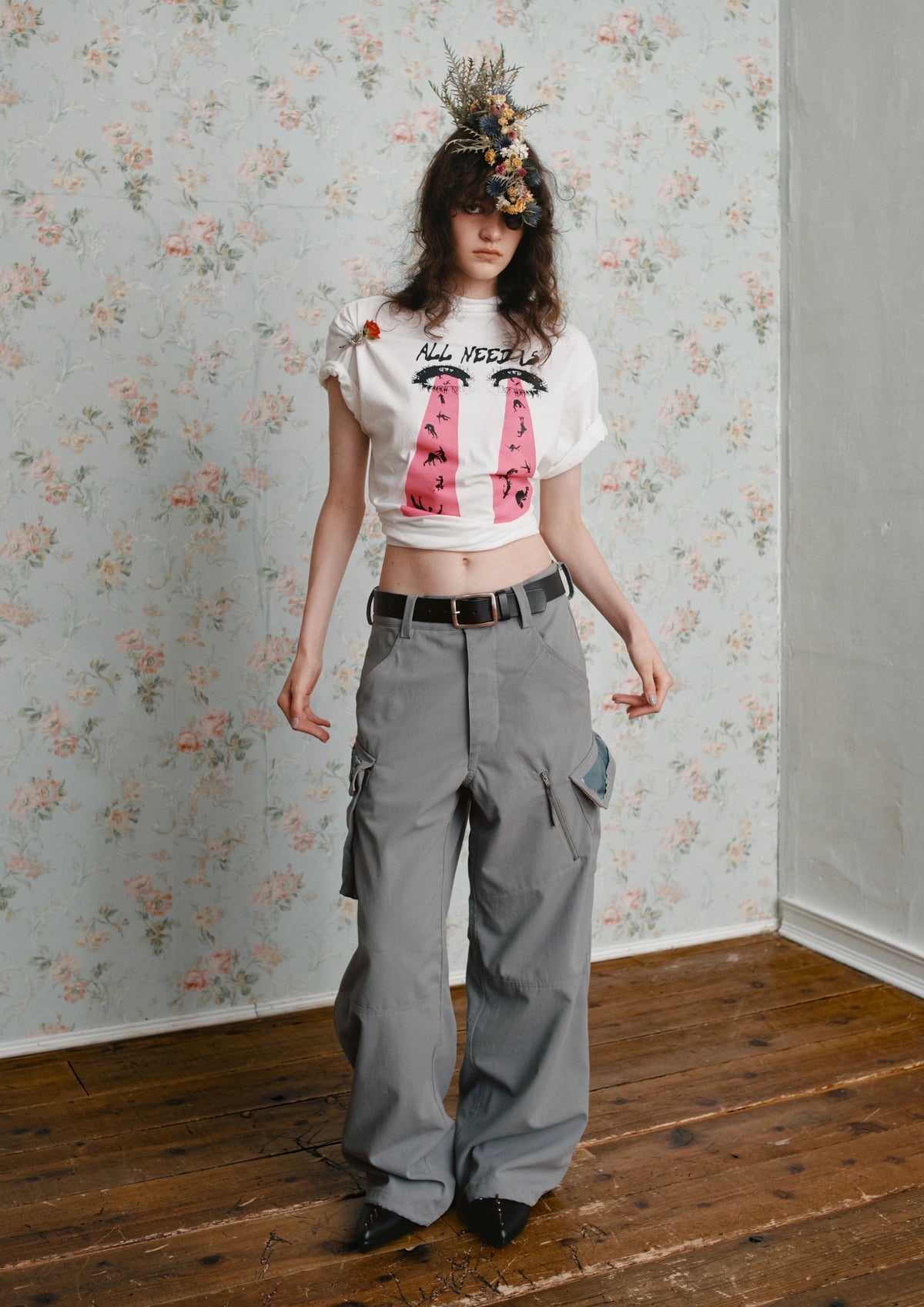 【New Rose】★예약 접수 중★P-TWILL CARGO PANTS