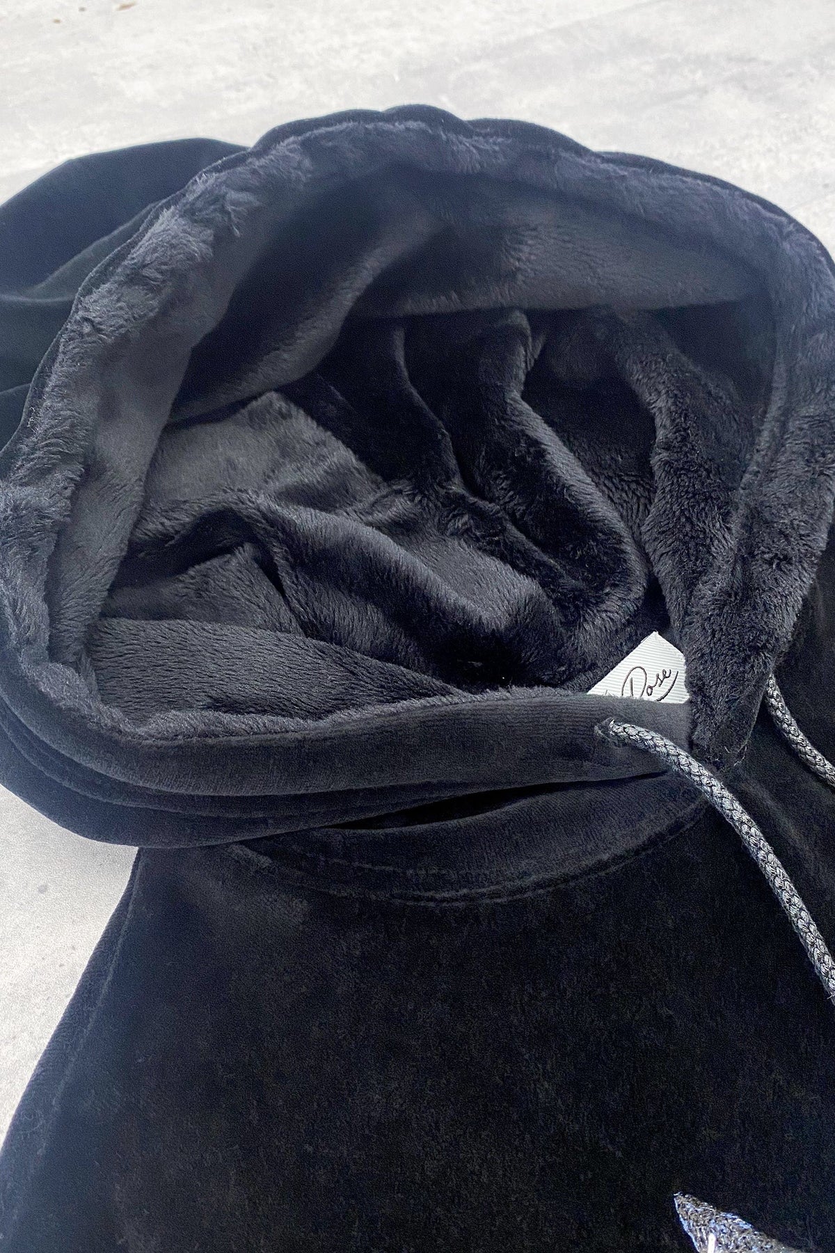 【New Rose】 CATWOMAN PHOTOSTITCH HOODIE /VELOR