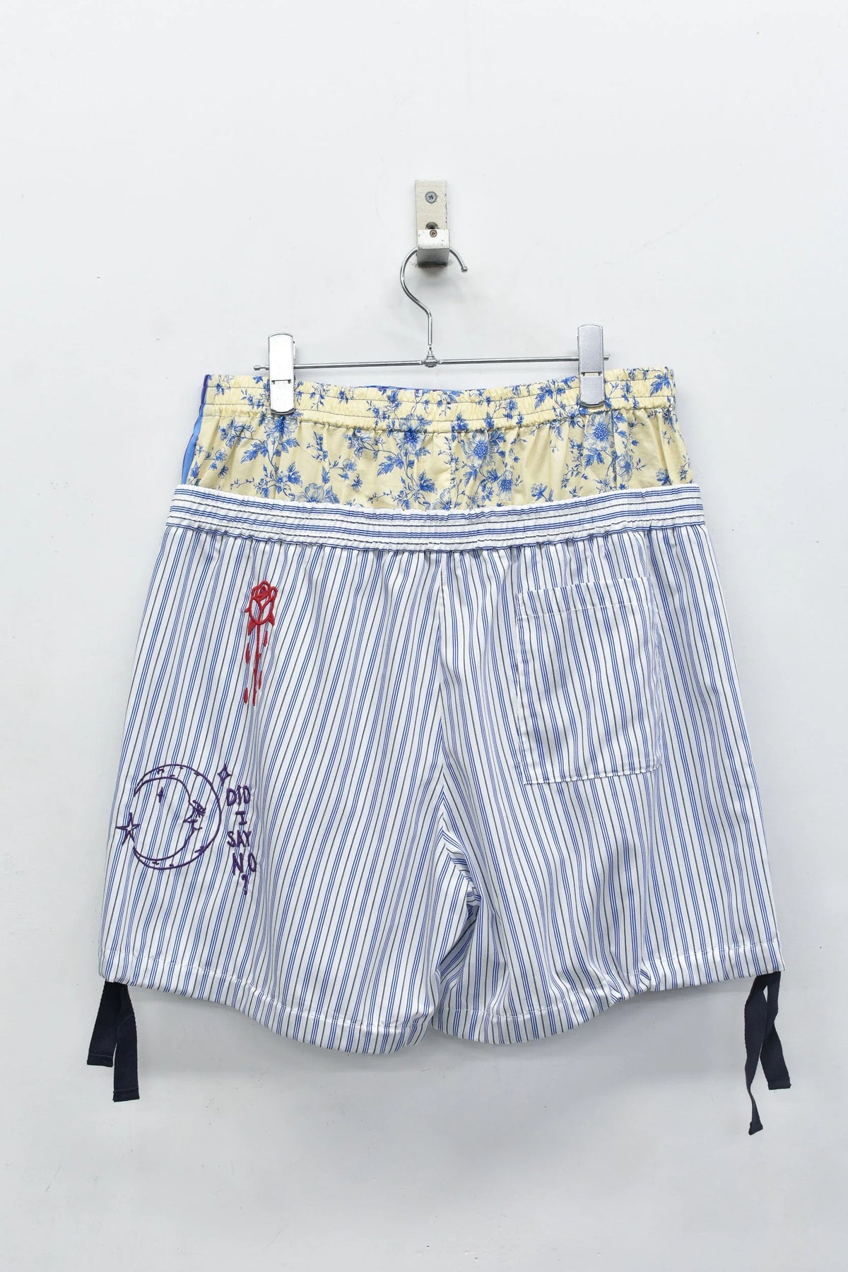 【New Rose】 Pajama Shorts / Embroidery