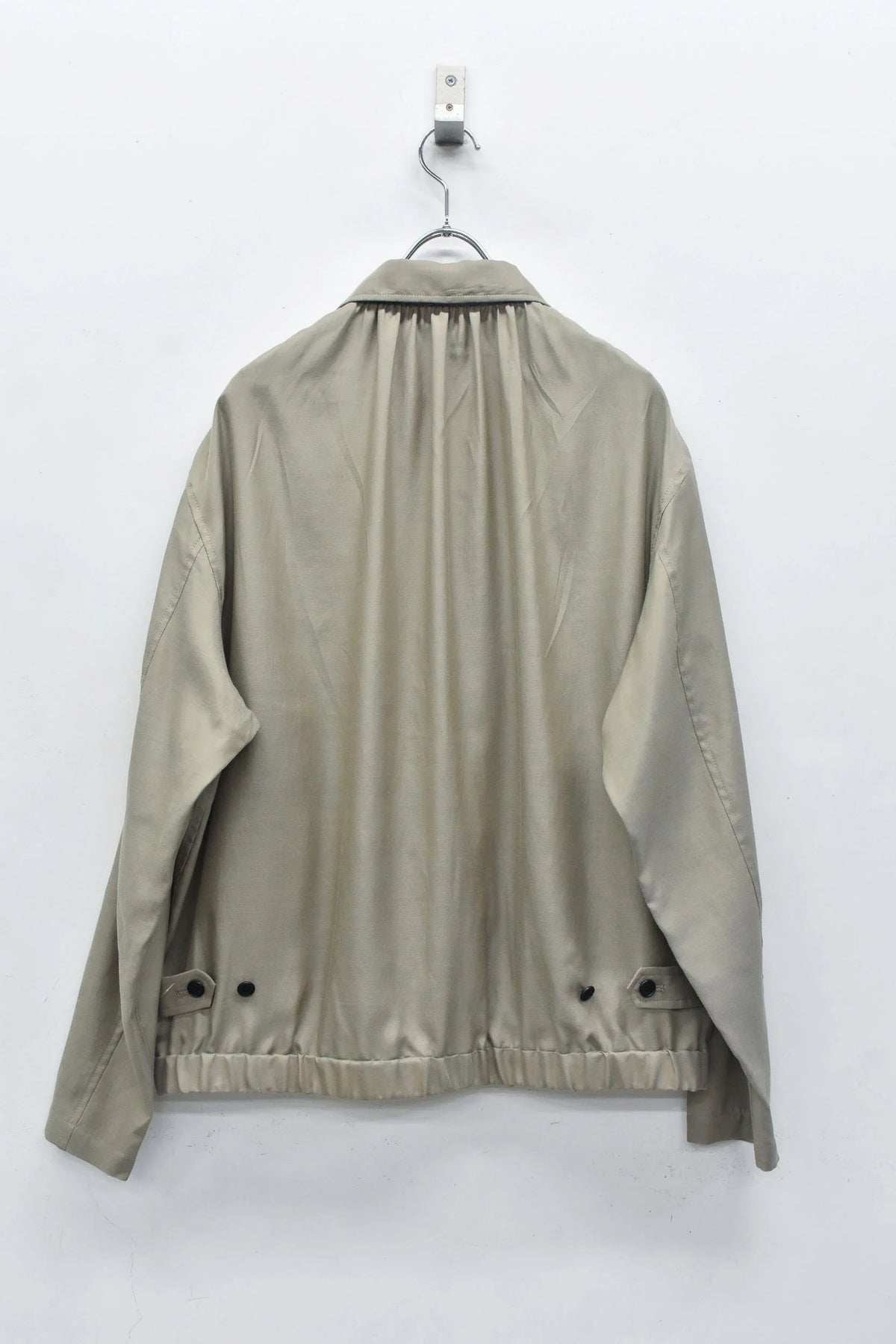 【New Rose】 Embroidery Wrinklework Blouson