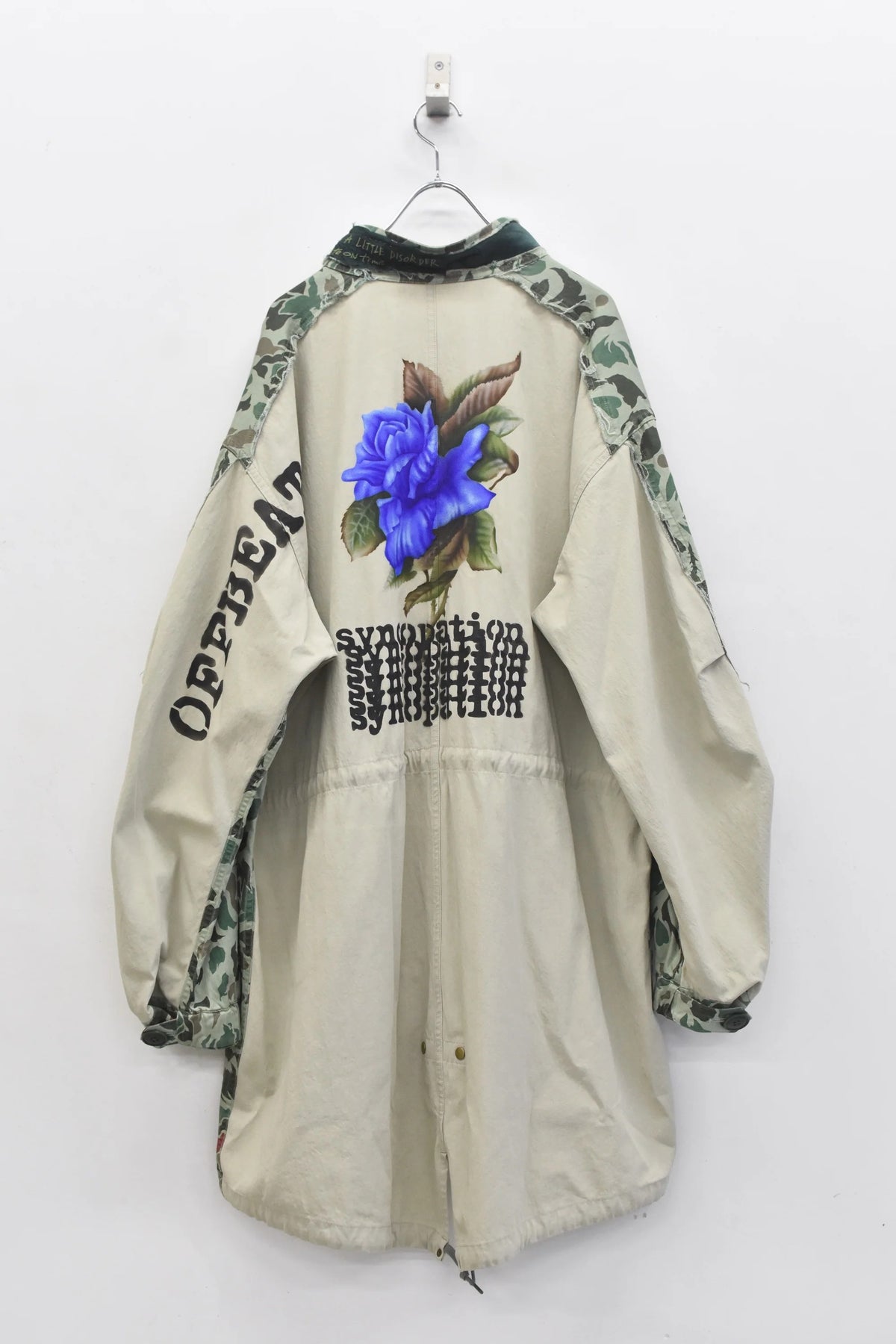 【New Rose】 ★ご予約受付中★ 40/- ROSE Camouflage M65 COAT
