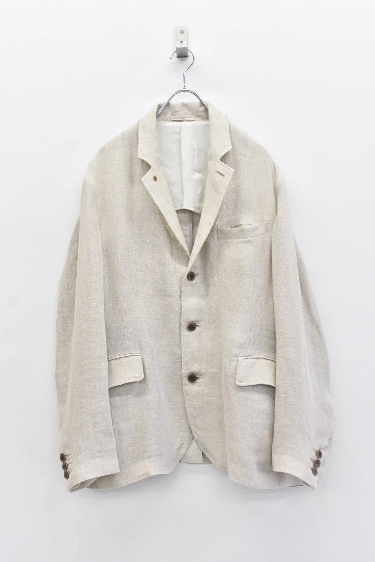 【New Rose】 ★ご予約受付中★ 40/- LINEN VOILE JACKET