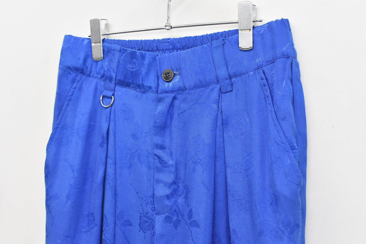 【New Rose】 ★ご予約受付中★ ROSE Jacquard TUCK PANTS