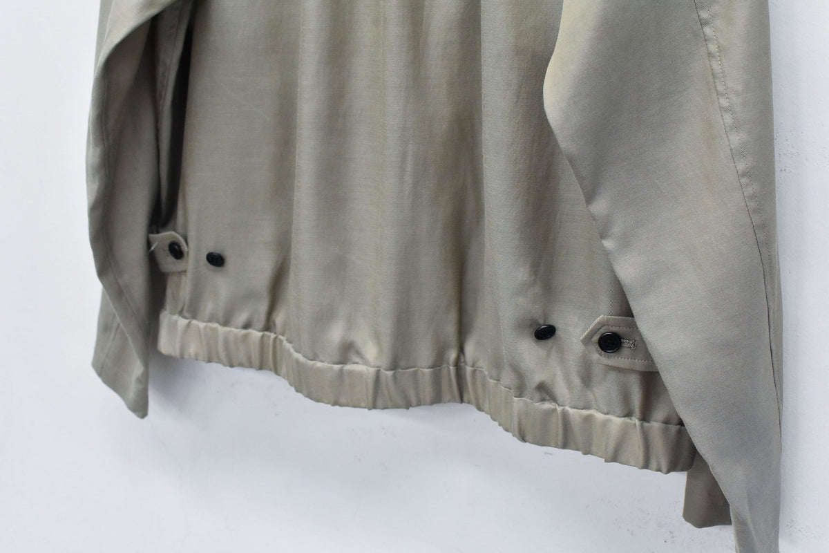 【New Rose】 Embroidery Wrinklework Blouson