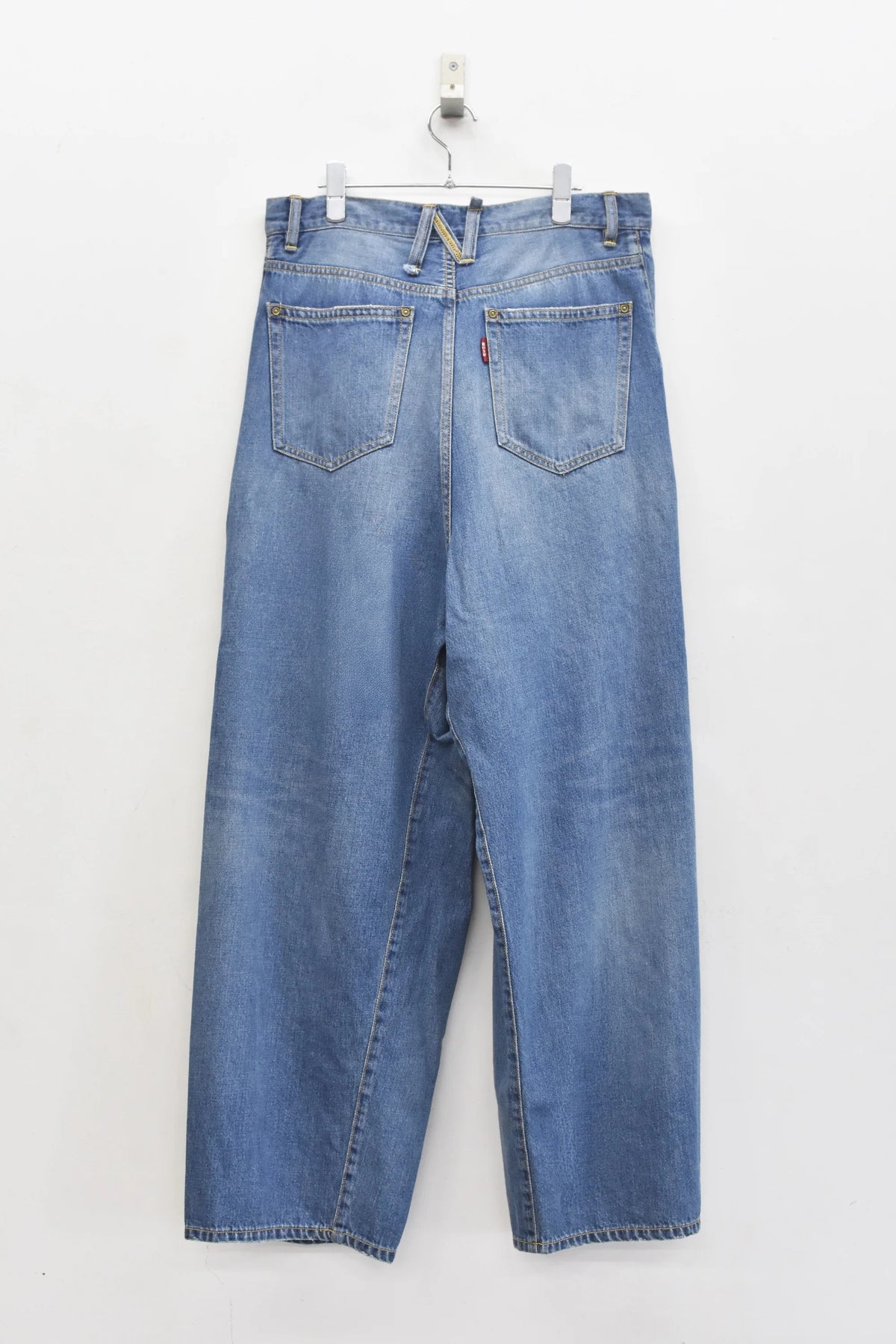 【New Rose】★예약 접수중★FOLD THE WAIST PANTS (Distressed finish)