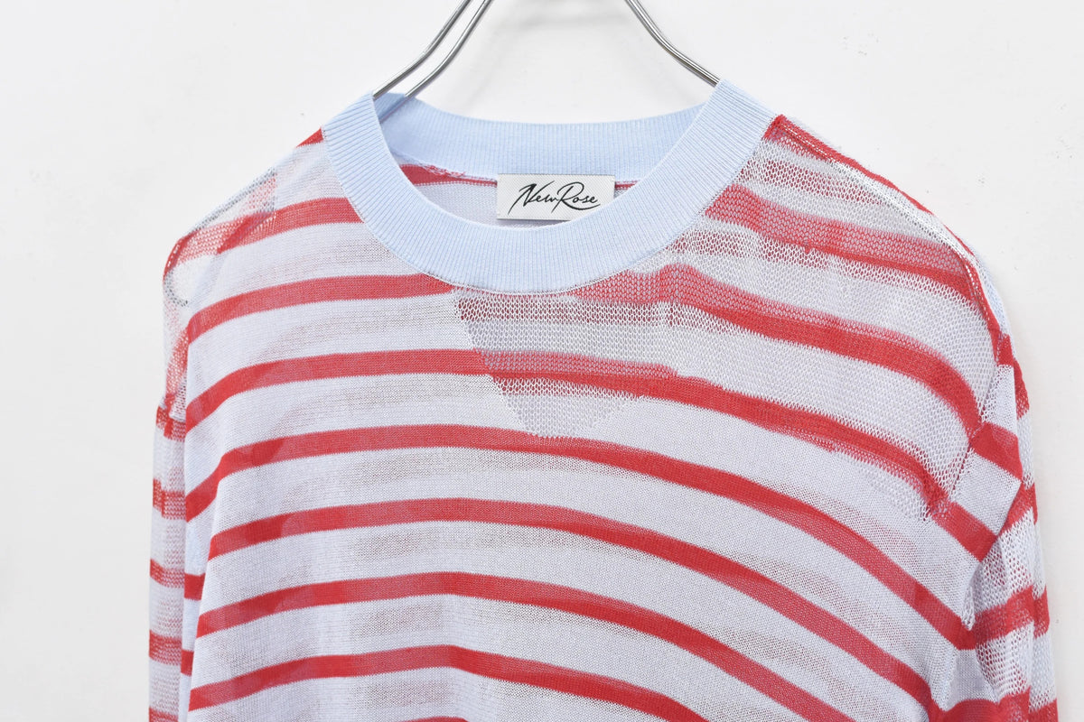 【New Rose】 ★ご予約受付中★ RANDOM KNITTING PULLOVER