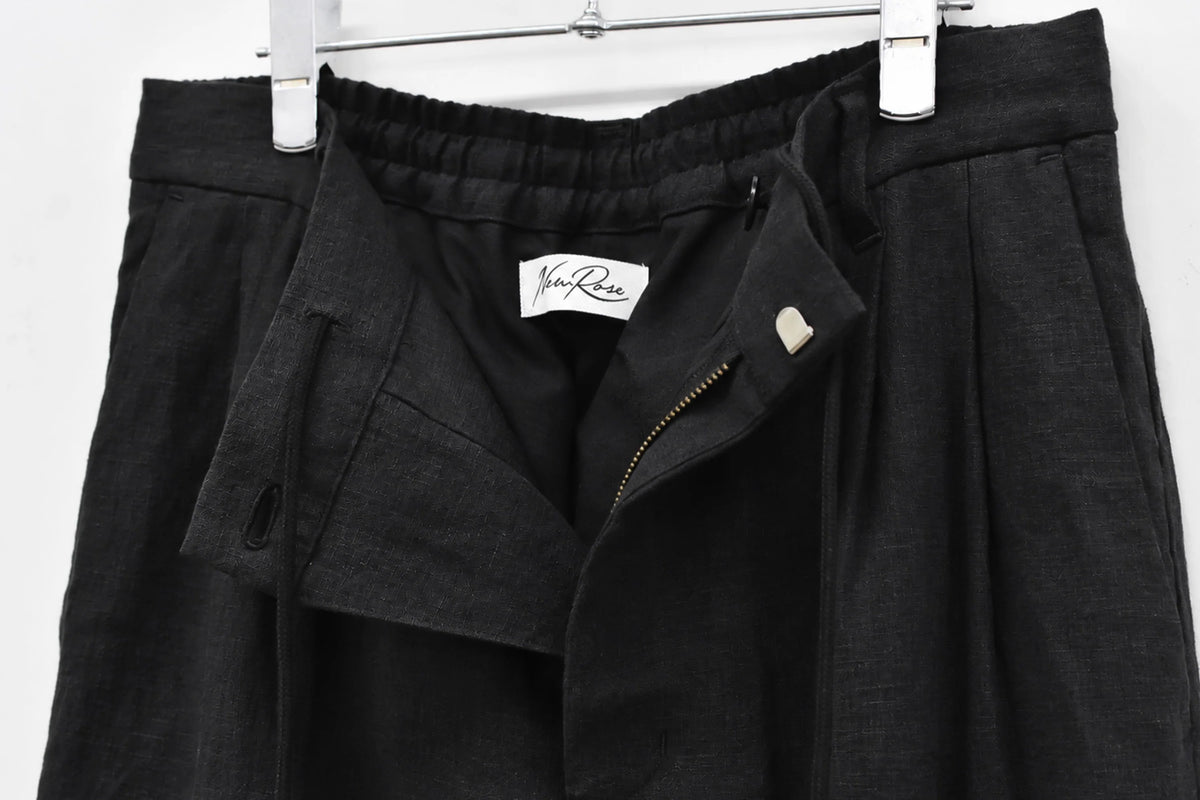 【New Rose】★예약 접수 중★40/- LINEN VOILE 2TUCK PANTS