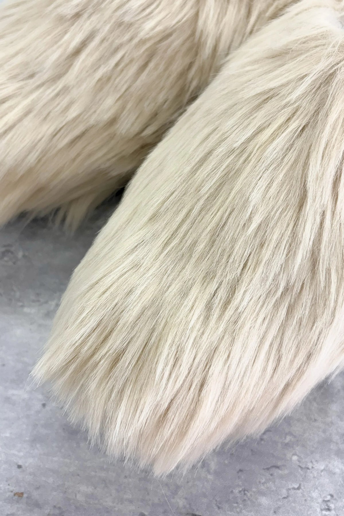 【New Rose】 ANIMAL FUR SHOES