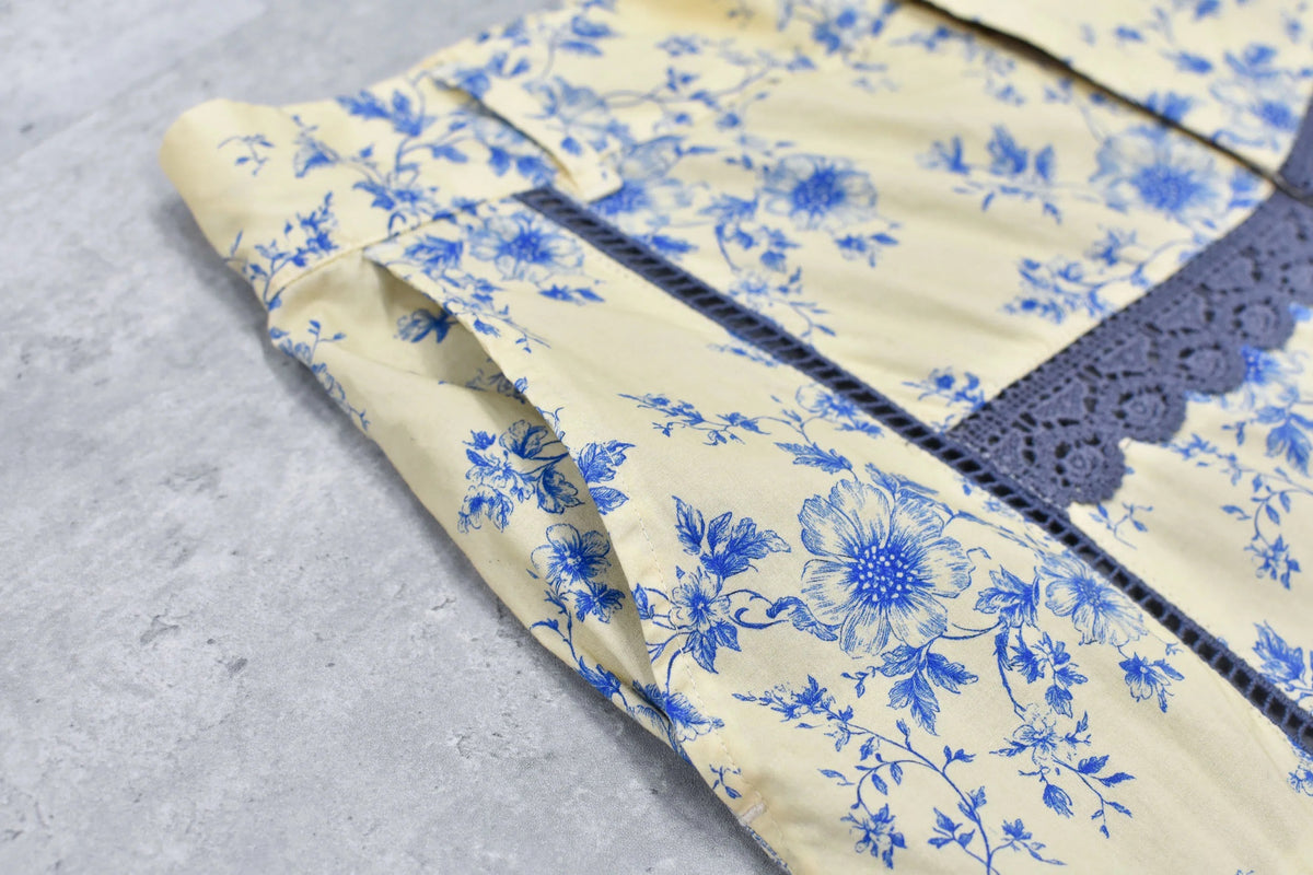 【New Rose】 Ladder Race×Embroidery Pants