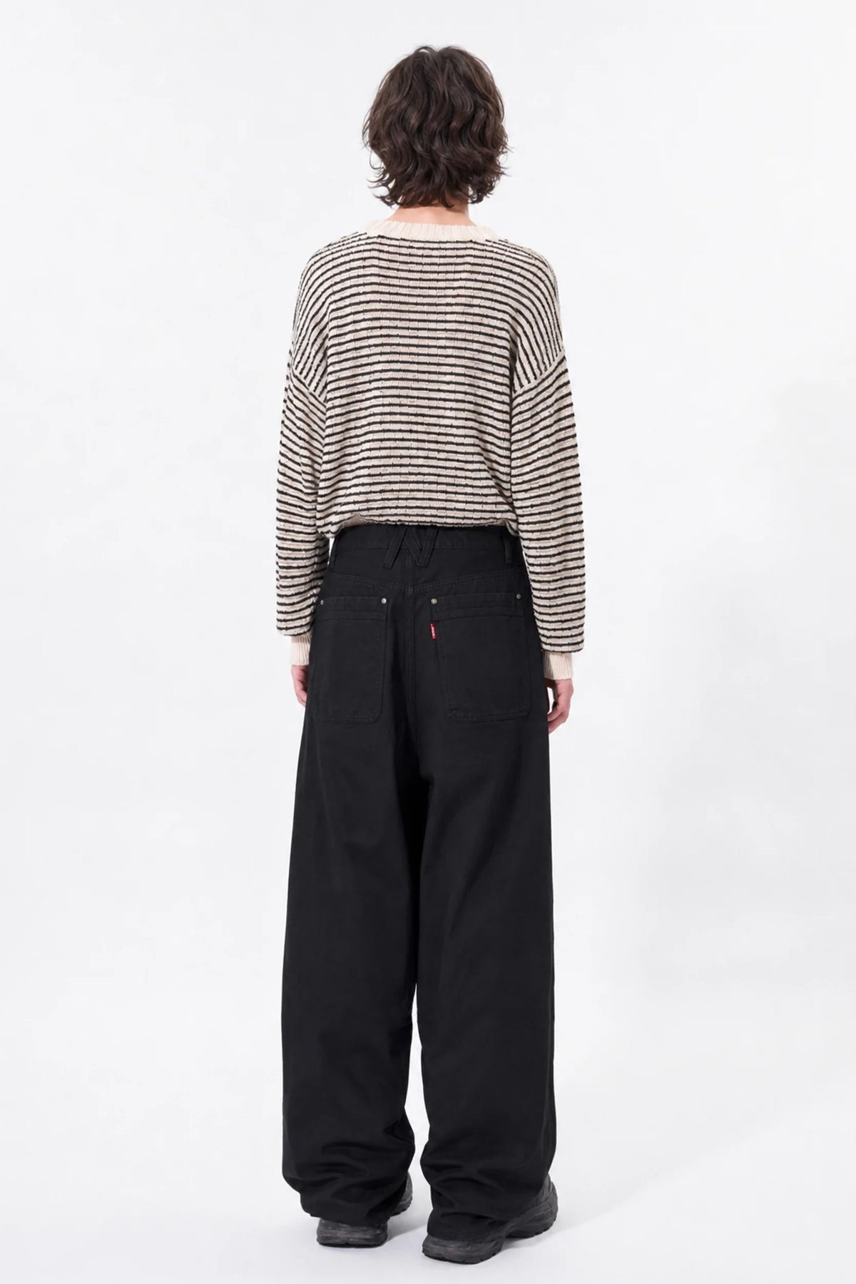 【New Rose】 【New Color ! 】Fold The Waist Pants ¥