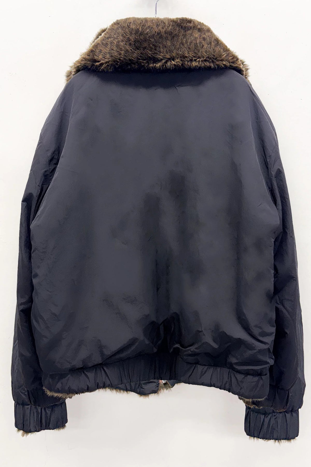 【New Rose】 ANIMAL FUR BLOUSON / REVERSIBLE