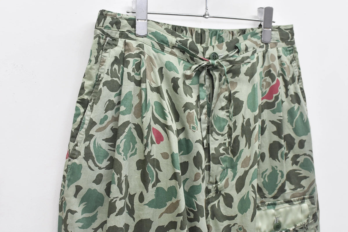 【New Rose】 ★ご予約受付中★ 80/- ROSE Camouflage HARF PANTS