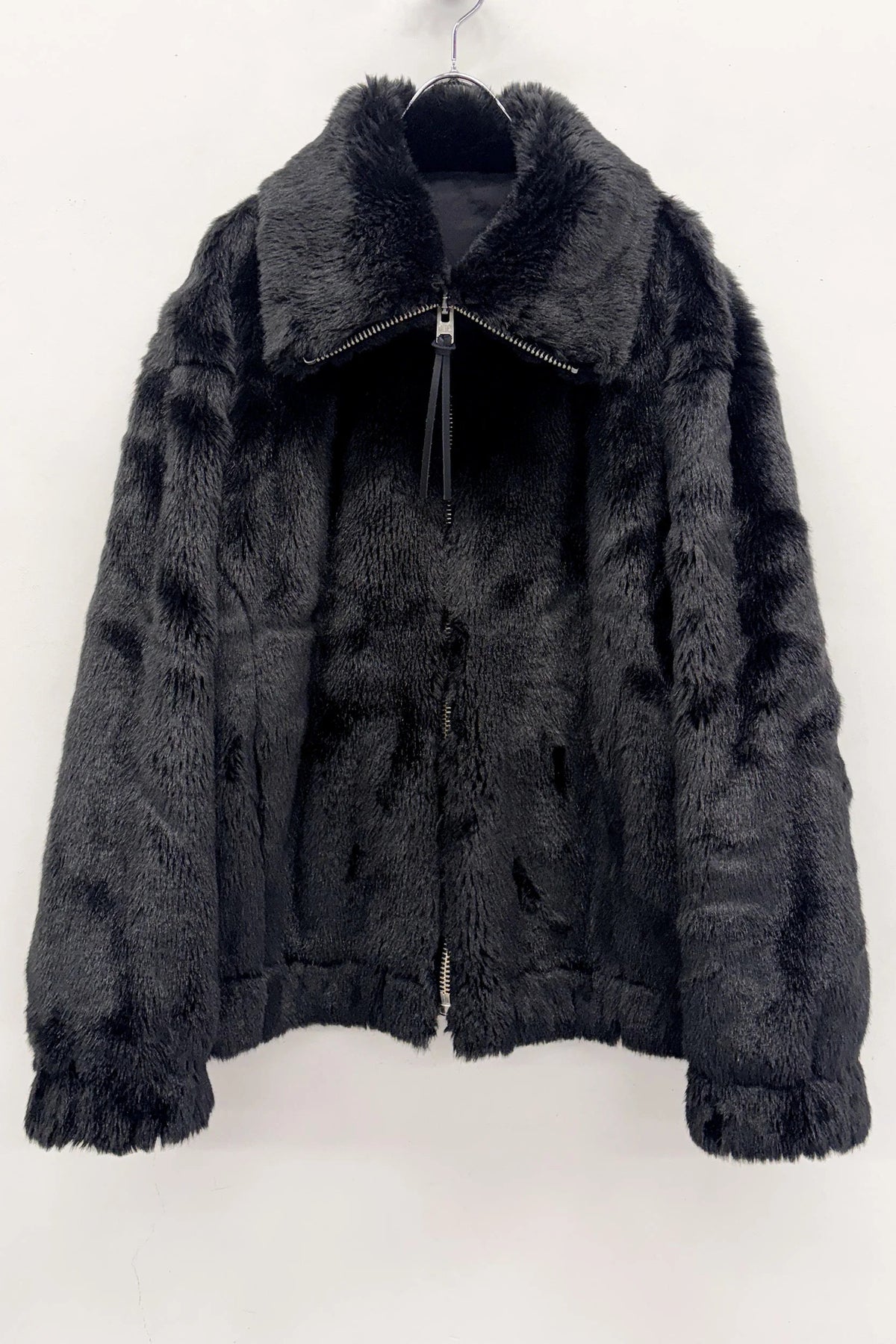 【New Rose】 ANIMAL FUR BLOUSON / REVERSIBLE
