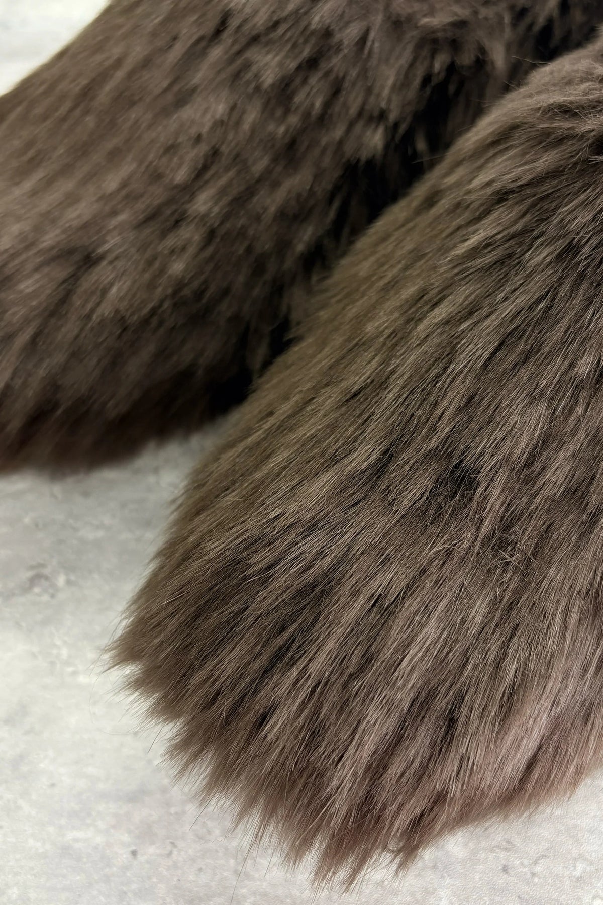 【New Rose】 ANIMAL FUR SHOES