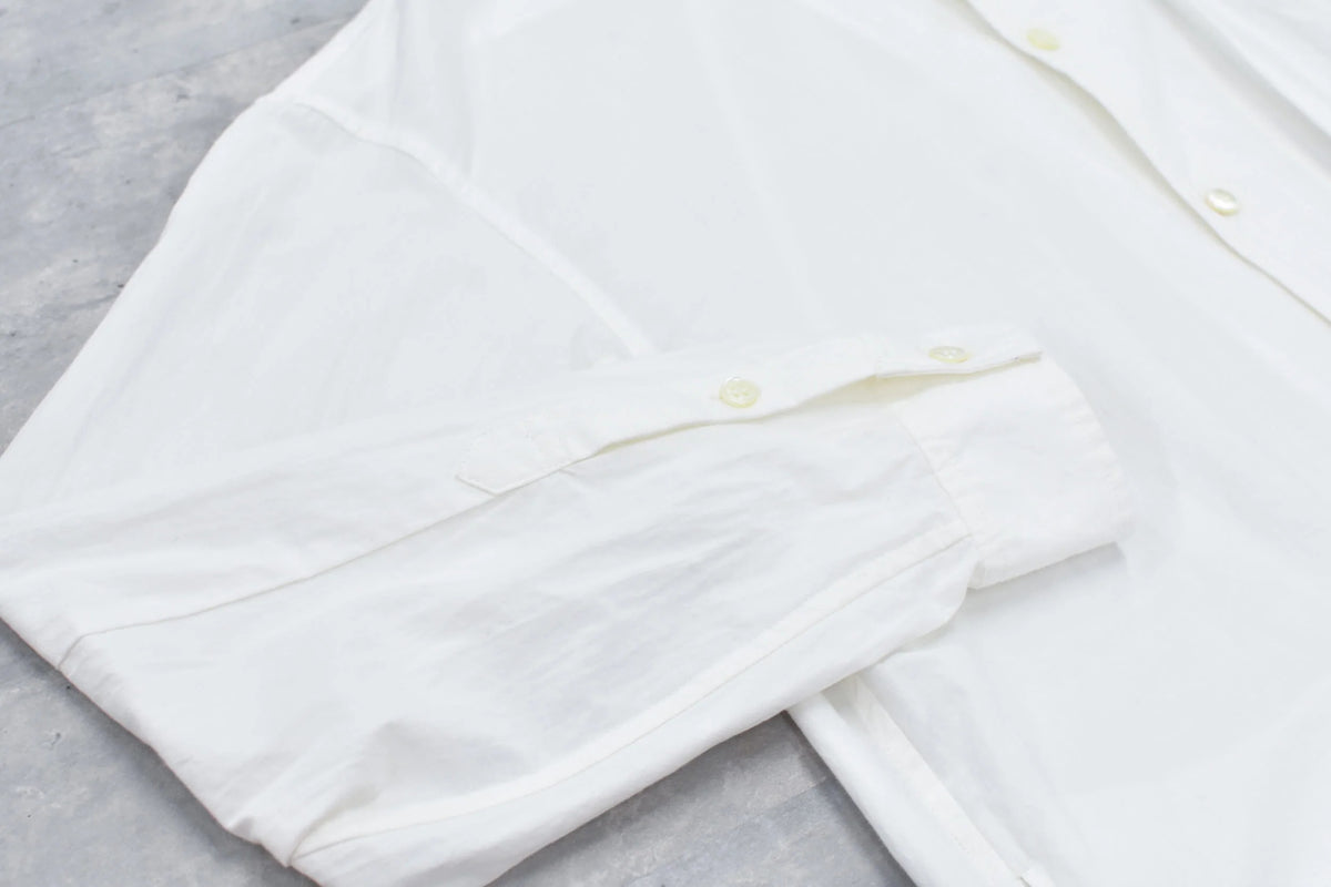 【New Rose】 Embroidery Wrinklework Long-sleeve Shirt